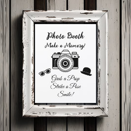 Wedding Foto Booth Sign