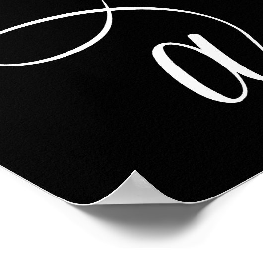 Wedding Foto Booth Sign Poster (Ecke)