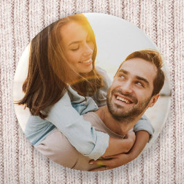 Wedding Foto Couple Newlywed Button