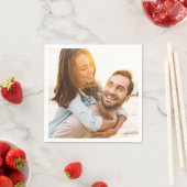 Wedding Foto Couple Newlywed Serviette (Beispiel)