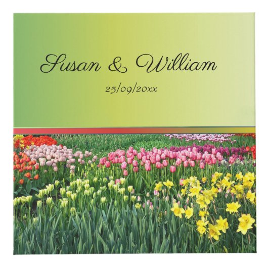 Wedding Foto Gefallen Cube Würfel (Vorderseite)