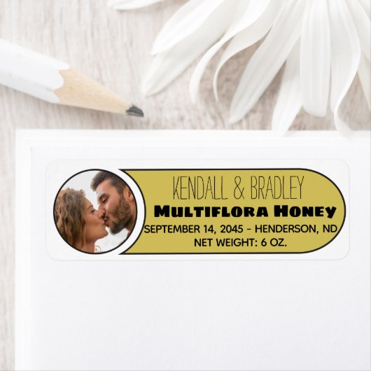 Wedding Foto Honey Jar (Insitu)