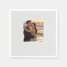 Wedding Foto Napkin Serviette