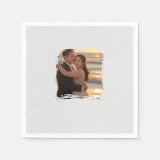 Wedding Foto Napkin Serviette