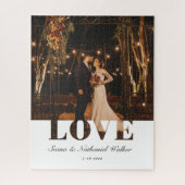 Wedding Foto Newlyweds Keepake Puzzle (Vertikal)