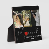 Wedding Foto Plaque Fotoplatte (Vorderseite)