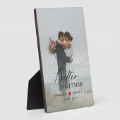 Wedding foto script overlay personalized fotoplatte (Seite)