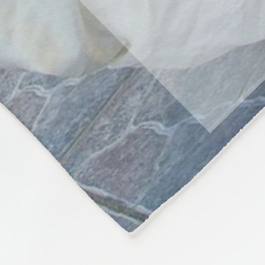 Wedding Foto Song Texte Fleece Blanket (Ecke)