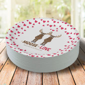 Wedding Funny Else Red Hearts Whimsical Pappteller