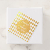 Wedding Gast Vielen Dank Diamond Pattern Elegant Geschenkanhänger (Mit Box)