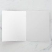 Wedding Gast Vielen Dank Elegant Silver Danke (Innenseite)