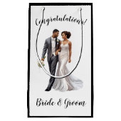 Wedding Gift Bag Kleine Geschenktüte (Vorderseite)