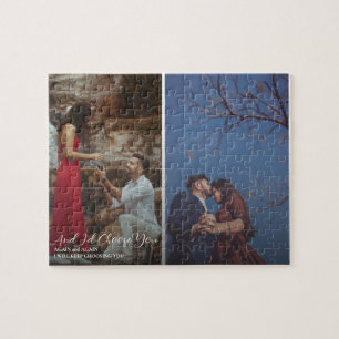 Wedding gift for couple puzzle