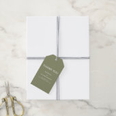 Wedding Gift Tags "Delicate Calla Lilies" Geschenkanhänger (Mit Garn)