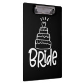 Wedding Gifts | Bride Bachelorette Party Klemmbrett (Rechts)