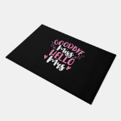 Wedding Gifts | Goodbye Miss Hello Mrs Fußmatte (Schrägansicht)