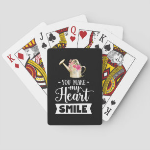 Wedding Gifts You Make My Heart Smile Spielkarten