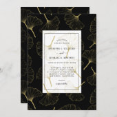 WEDDING Ginkgo Leaf (Vorne/Hinten)