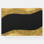 Wedding Gold Diamond Gästebuch (Rückseite)
