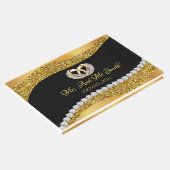 Wedding Gold Diamond Gästebuch (Ecke)