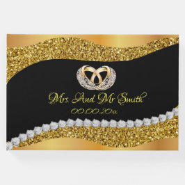 Wedding Gold Diamond Gästebuch