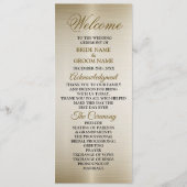 Wedding Gold Verziert Rectangle Dimond Blume Shiny Programm (Vorderseite)