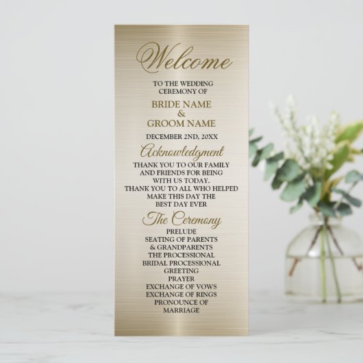 Wedding Gold Verziert Rectangle Dimond Blume Shiny Programm (Stehend Vorderseite)