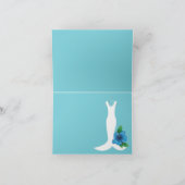 Wedding Gown Beach Themed Bridal Danke (Innenseite)