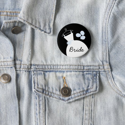 Wedding Gown Blue 'Bridge' Taste schwarz Button (Beispiel)