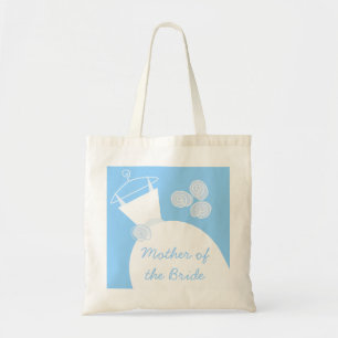 Wedding Gown Blue "Mutter der Braut" Tragetasche