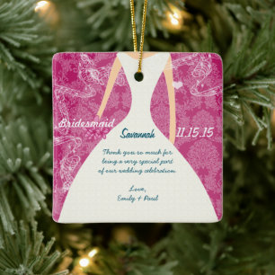 Wedding Gown Bridesmaid wählen Farben Keramikornament