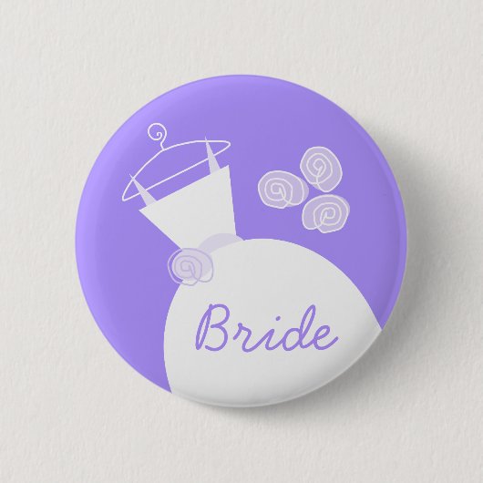 Wedding Gown Lila Bridge-Taste Button (Vorderseite)