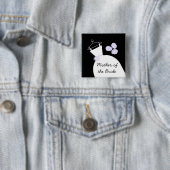 Wedding Gown Lila "Mutter der Braut" schwarz Button (Beispiel)