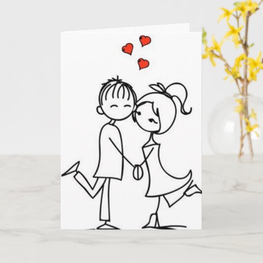 **WEDDING** GRATULILATIONS CARD KARTE (Gelbe Blume)