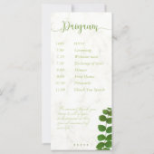 Wedding Green Chic (Rückseite)