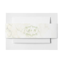 Wedding Green Chic Einladungsbanderole