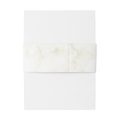 Wedding Green Chic Einladungsbanderole (Rückseitenbeispiel)