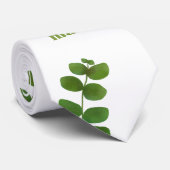 Wedding Green Chic Trauzeuge Krawatte (Gerollt)