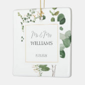 Wedding Greenery Couple FOTO Elegant New New New Keramikornament (Links)