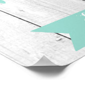 Wedding Guest Book Alternative Tree, 155 Blätter Poster (Ecke)