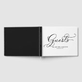 Wedding Guest Book Elegant Calligraphy Gästebuch (Voll)