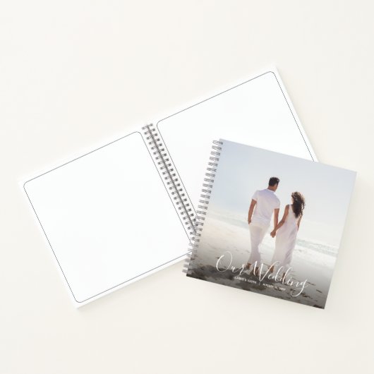 Wedding Guest Book Hard Cover Notizblock (Innenseite)