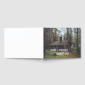 Wedding Guest Book LOG CABIN - CUSTOM Gästebuch (Voll)