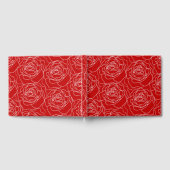 Wedding Guest Book-Rote Rose Gästebuch (Voll)