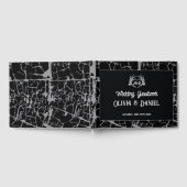 Wedding Guest Book Skeleton Hands Heart Gästebuch (Voll)