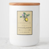 Wedding Guest Favor Limoncello DIY Lebensmitteletikett (Vorderseite)