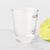 Wedding Guest Keepake Gastgeschenk Schnapsglas (Links)