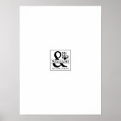 Wedding Guestbook Signature Board - Mr & Mrs. Poster (Vorne)