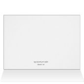 Wedding gut wünscht (Innenansicht Horizontal (Oben))