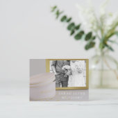 Wedding Hat Designer Milliner Business Card Visitenkarte (Stehend Vorderseite)
